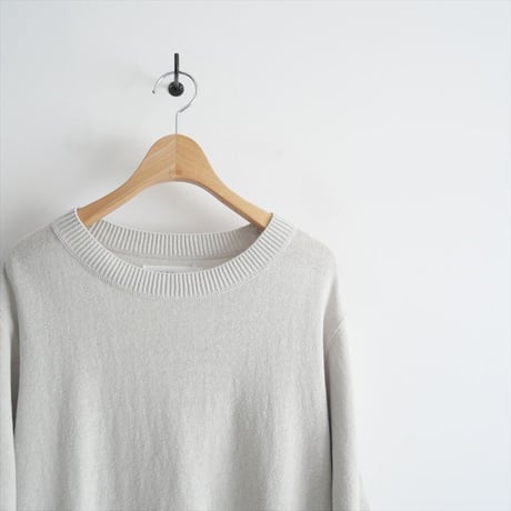 2023SS / MHL. / HIGHGAUGE COTTON LINEN ニット / 595-3162500 / 2312-2034