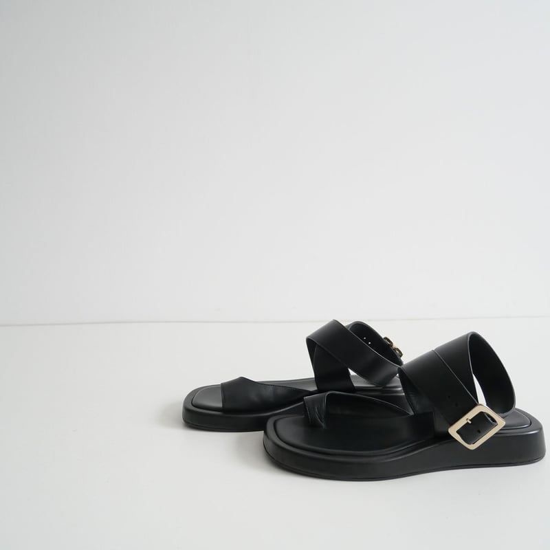2022 / GIA BORGHINI / LEATHER ANKLE STRAP サンダル  
