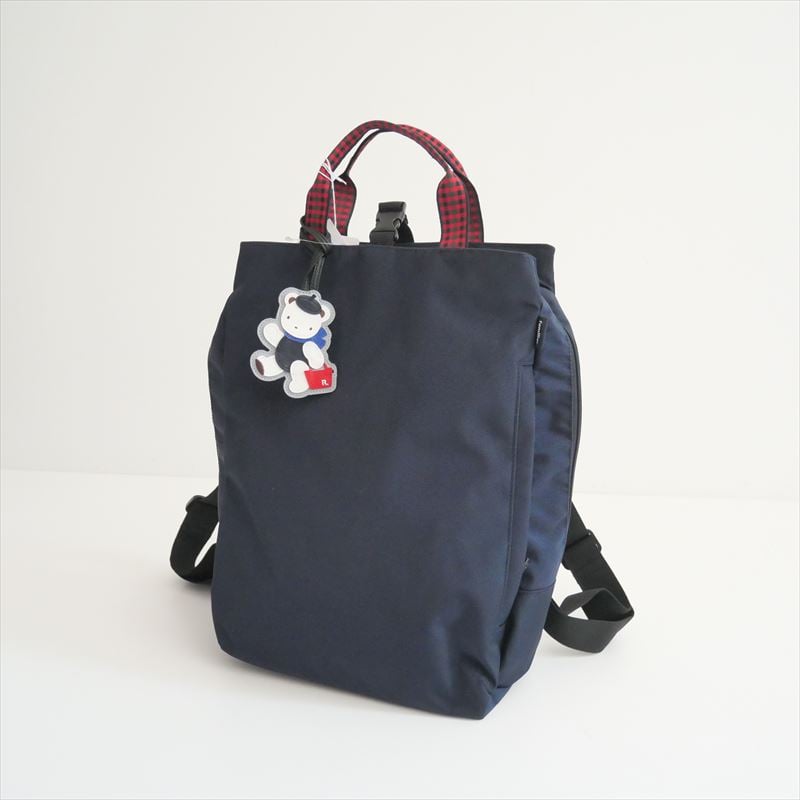【新品未使用】ROOTOTE × familiar リュックサック　☆完売 ROOTOTE×familiar 機能性抜群の2wayバッグが新登場