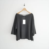 2025SS evam eva / linen pullover / E251K177 2511-1423