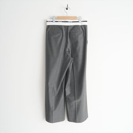 2023AW / 未使用 / R'IAM / Plage / LOGO Trousers パンツ / 23030922311040 / 2412-0431