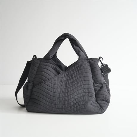 BORDERS at BALCONY / QUILTED LARGE TOTE / 2404-0275