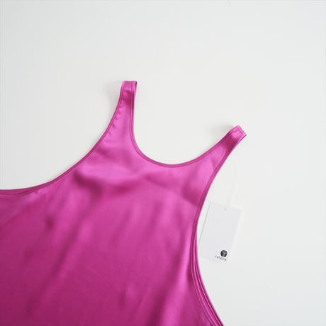 2024SS今季 / 未使用 / unefig. / Cropped tank シルク / 2406-0029