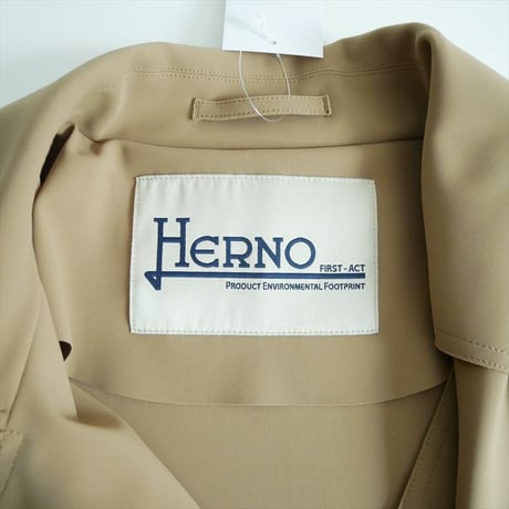 2025 HERNO ファーストアクト ジップアップバイカージャケット GI000269D-13455S 2604-0147