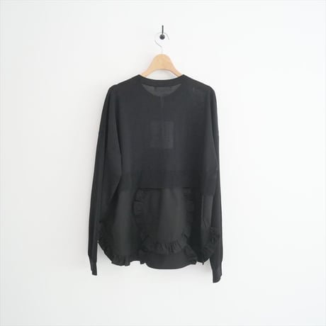 2025AW今季新作・人気完売品 / 未使用 / ENFOLD / FRILL-BOTTOM CARDIGAN / 300IA270-1081 / 2508-2116