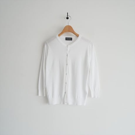 JOHN SMEDLEY / クルーネックカーディガン3/4SLEEVE / 2508-2236