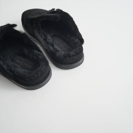 2023AW / FRAMeWORK購入品 / CORSO ROMA 9 / バックル付きファーサンダル / 23093230003830 / 2504-0622
