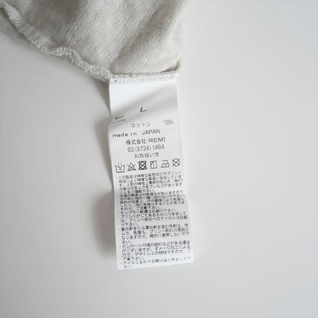 2024・人気完売品 / REMI RELIEF / MIAHI Tシャツ / 24070521003030 / 2503-1135