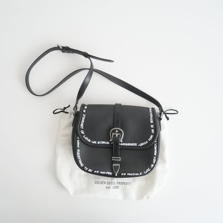 2021SS / AP STUDIO購入品 / GOLDEN GOOSE / ペインティングロデオバッグ MEDIUM / 2403-0664