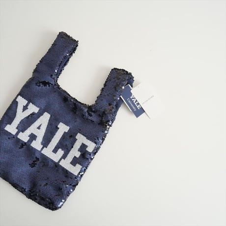 継続販売・人気完売品 / 未使用 / FRAMeWORK別注 / BALMY DAYS / YALEスパンコールバッグ / 24092230005230 / 2507-1283