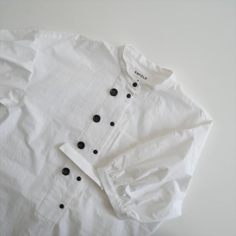 2024SS今季 / 未使用 / ENFOLD / WAVE-HEM SHIRT / 300HS230-1570 / 2404-0582