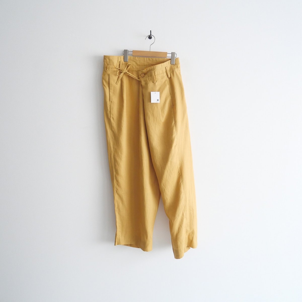2021 / 未使用 / MAISON EUREKA / リネン WRAP PANTS / 2