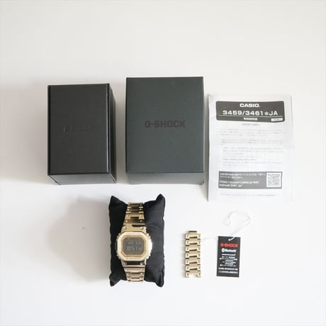 2024 / MUSE de Deuxieme Classe購入品 / G-SHOCK / FULL METAL B 5000 GOLD / 24003521000810 / 2509-0656