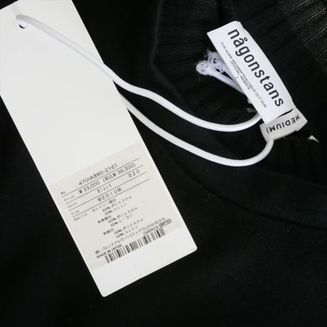 2025・人気完売品 / 未使用 / nagonstans / shirt layered round pullover / 470IA880-2161 / 2603-2012