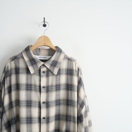 2023AW / AP STUDIO別注 / PROVOKE / Oversized check Shirt / 24050587000310 / 2405-0579