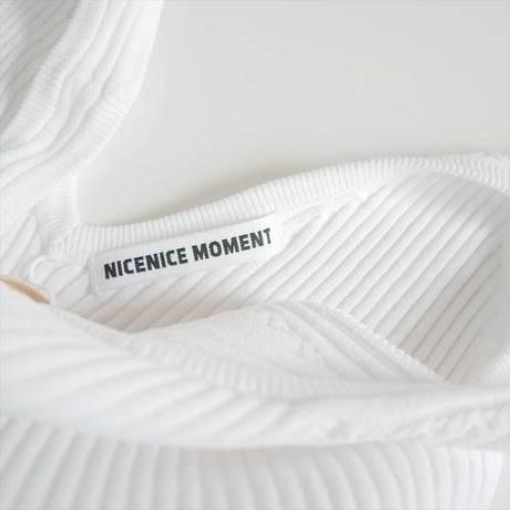 2025SS / 未使用 / HELIOPOLE購入品 / NICENICE MOMENT / TANK TOP SHELL / 15020001051NR / 2509-0492