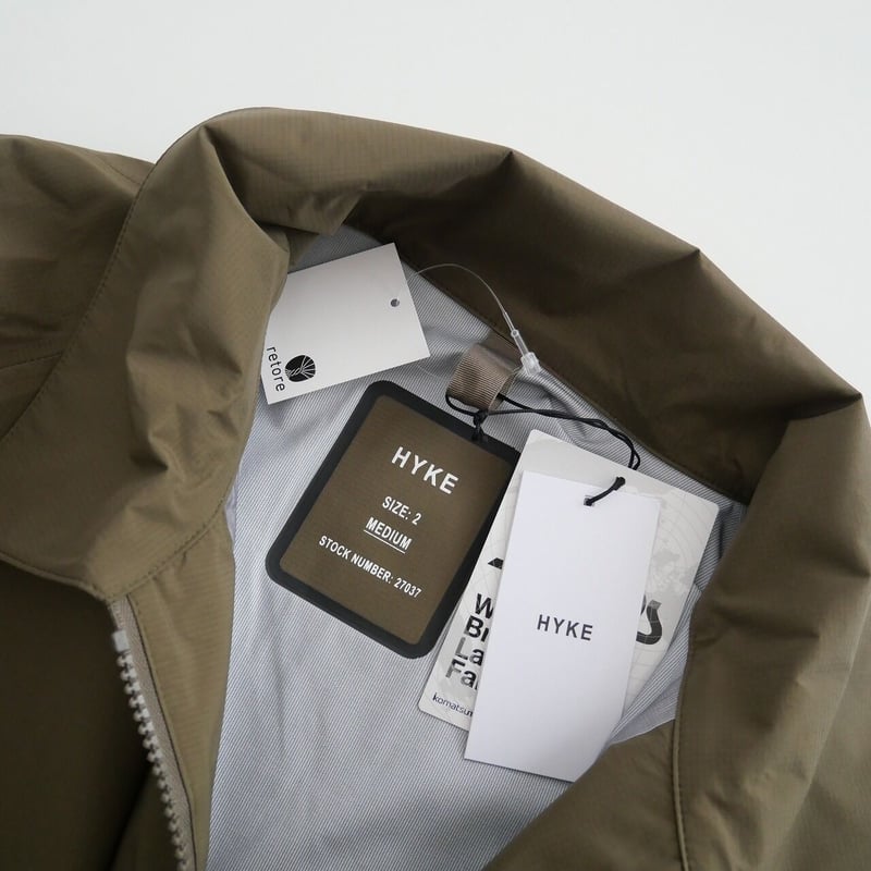 31日まで　HYKE edition riding jacket