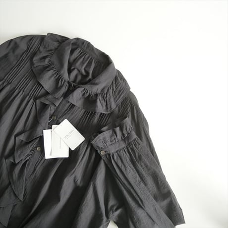 2026SS今季新作・人気完売品 / 未使用 / journal standard luxe / 80コットンローンフリルブラウス / 26050440605010 / 2603-0982