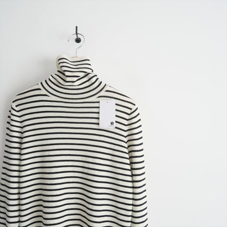 2022AW / L'Appartement / Border Turtleneck Knit / 22080560203530 / 2403-0167