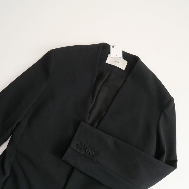 2022 / TODAYFUL / Collarless Twill JK / 1222010