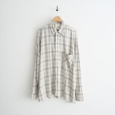2023・人気完売品 / 未使用 / L'Appartement購入品 / REMI RELIEF / CHECK 2WAY SHIRT / 23050570003810 / 2409-0665