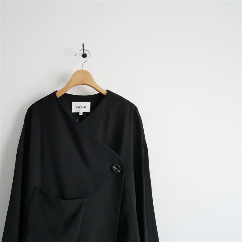 2022 / ENFOLD / PEダブルクロス ラウンドフレアカーデ / 300FA130-