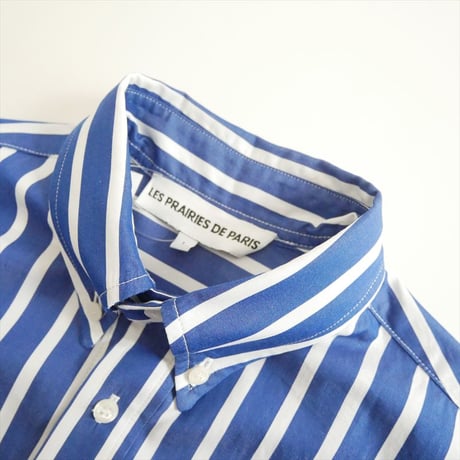 DEUXIEME CLASSE購入品 LES PRAIRIES DE PARIS LONDON STRIPE シャツ 23050510000610 2606-0666