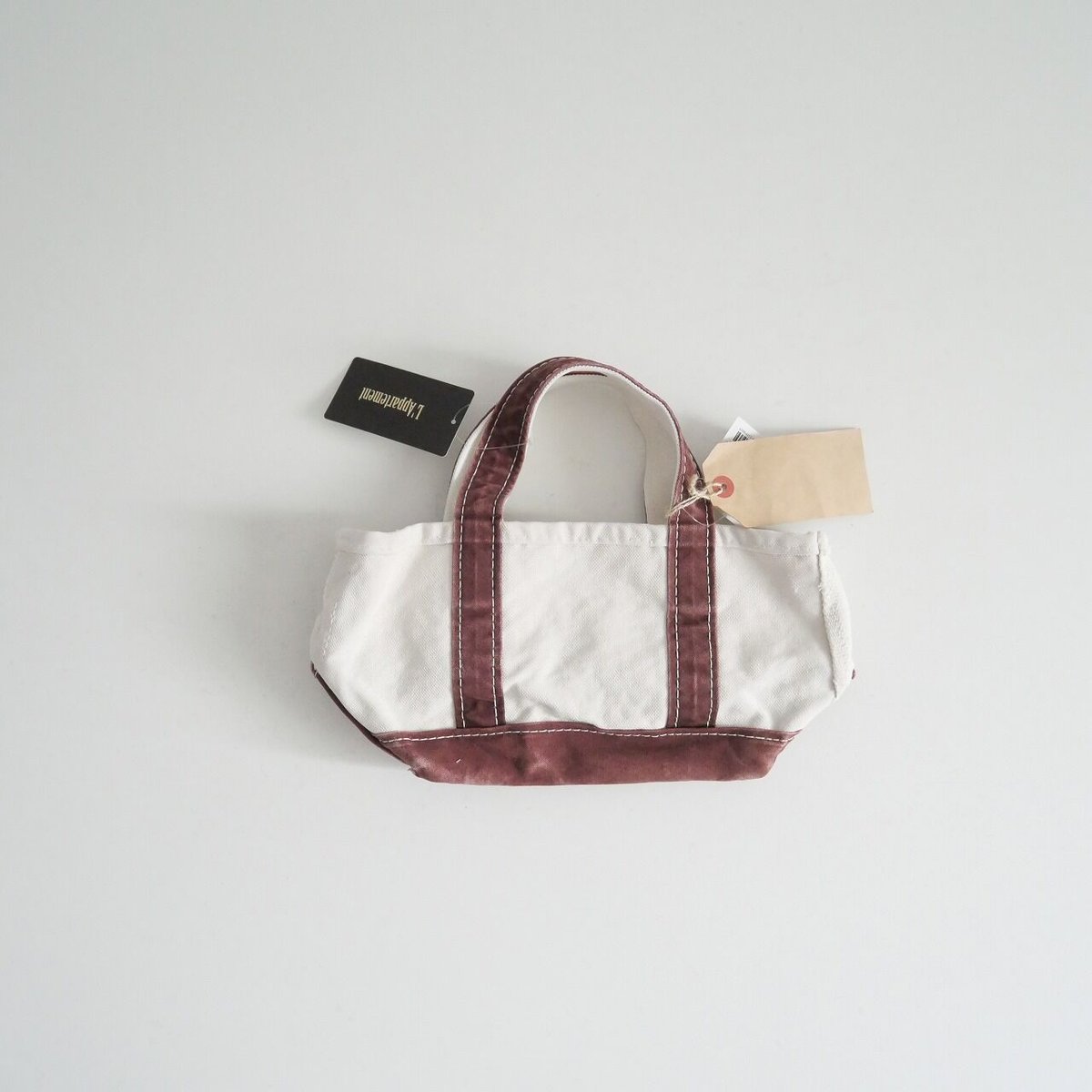 2021 / 未使用 / L.L.Bean / Canvas Mini Tote Bag / 