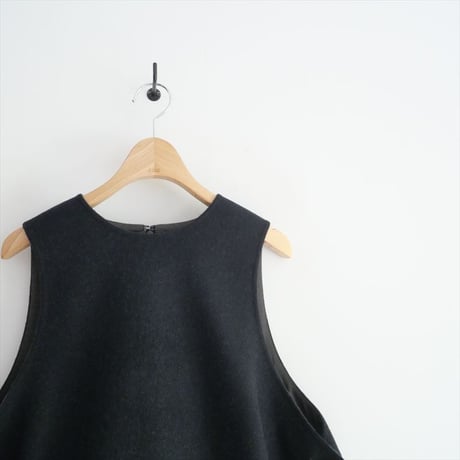 2023AW / ENFOLD / WIDE-BOX VEST / 300GA230-1090 / 2403-0082