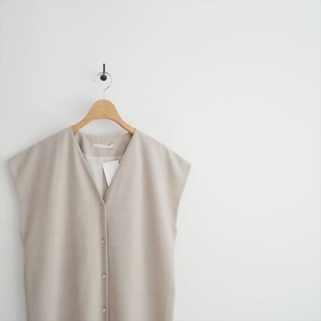 2025SS 未使用 Plage Worsted ワンピース 25040922107020 2606-0461