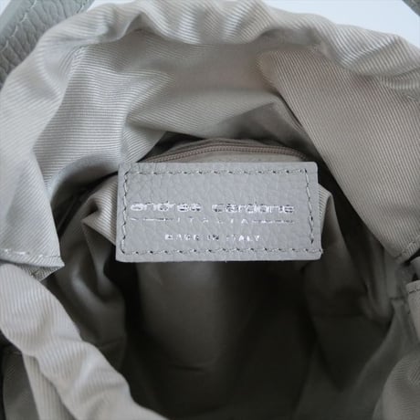 2022 / k.k.closet購入 / andrea cardone / bucket bag powder gray  / 2410-0086