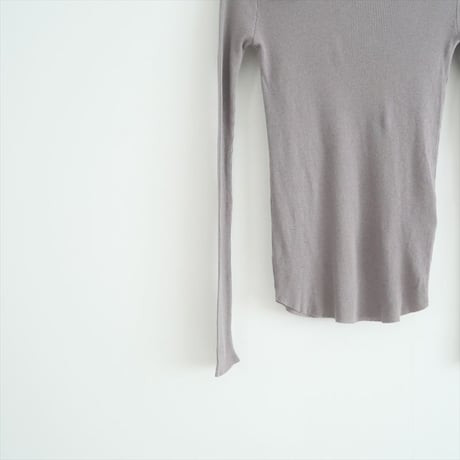 継続販売品 / SOEJU / カシミヤ混タートルネックカットソー / S-00-CS-007 / 2410-0021