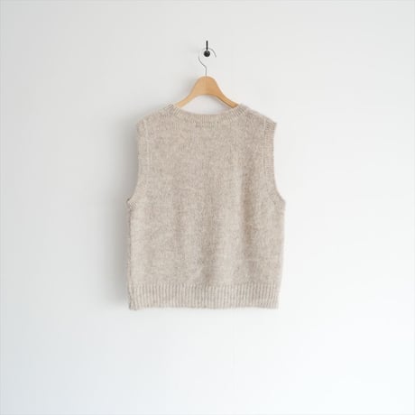 2025AW / FLORENT / MOHAIR KNIT VEST / 2505F07004 / 2601-0267