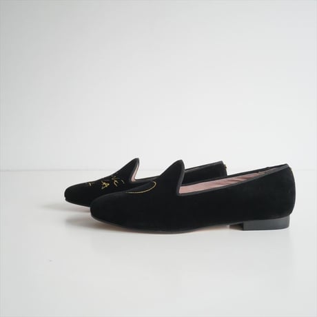 2024AW / aLORS購入品 / Calitas world shoes / LOAFERS BLACK VELVET / 2501-0354