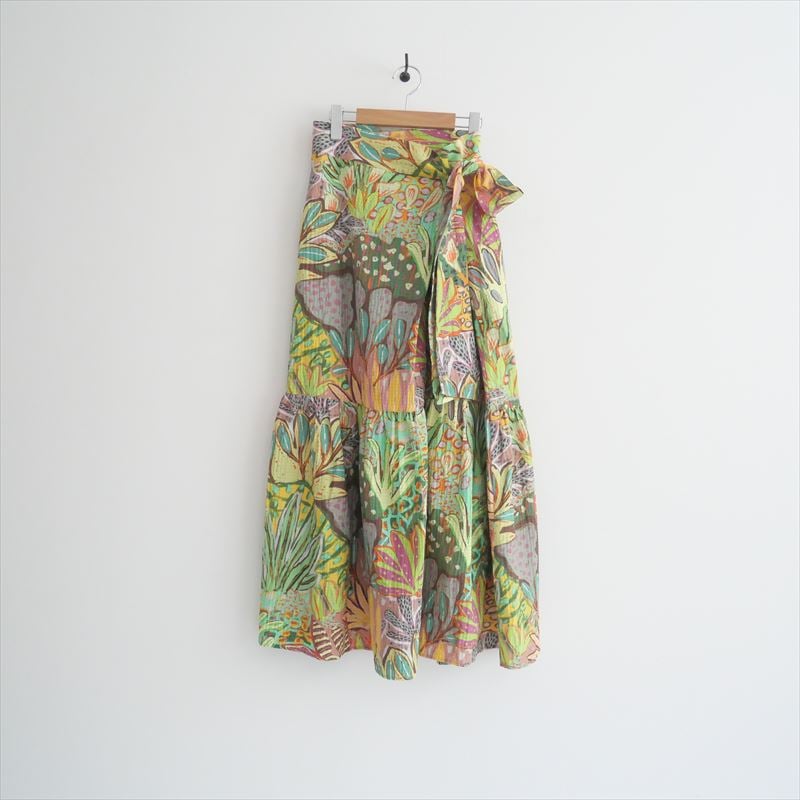 2024SS / CABaN / TOMORROWLAND / ガーデンプリント ティアードラ