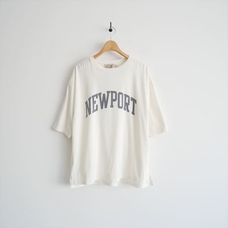 2025・人気完売品 / 未使用 / L'Appartement別注 / REMI RELIEF / NEWPORT 7ブソデ T-SHIRT / 2510-1104