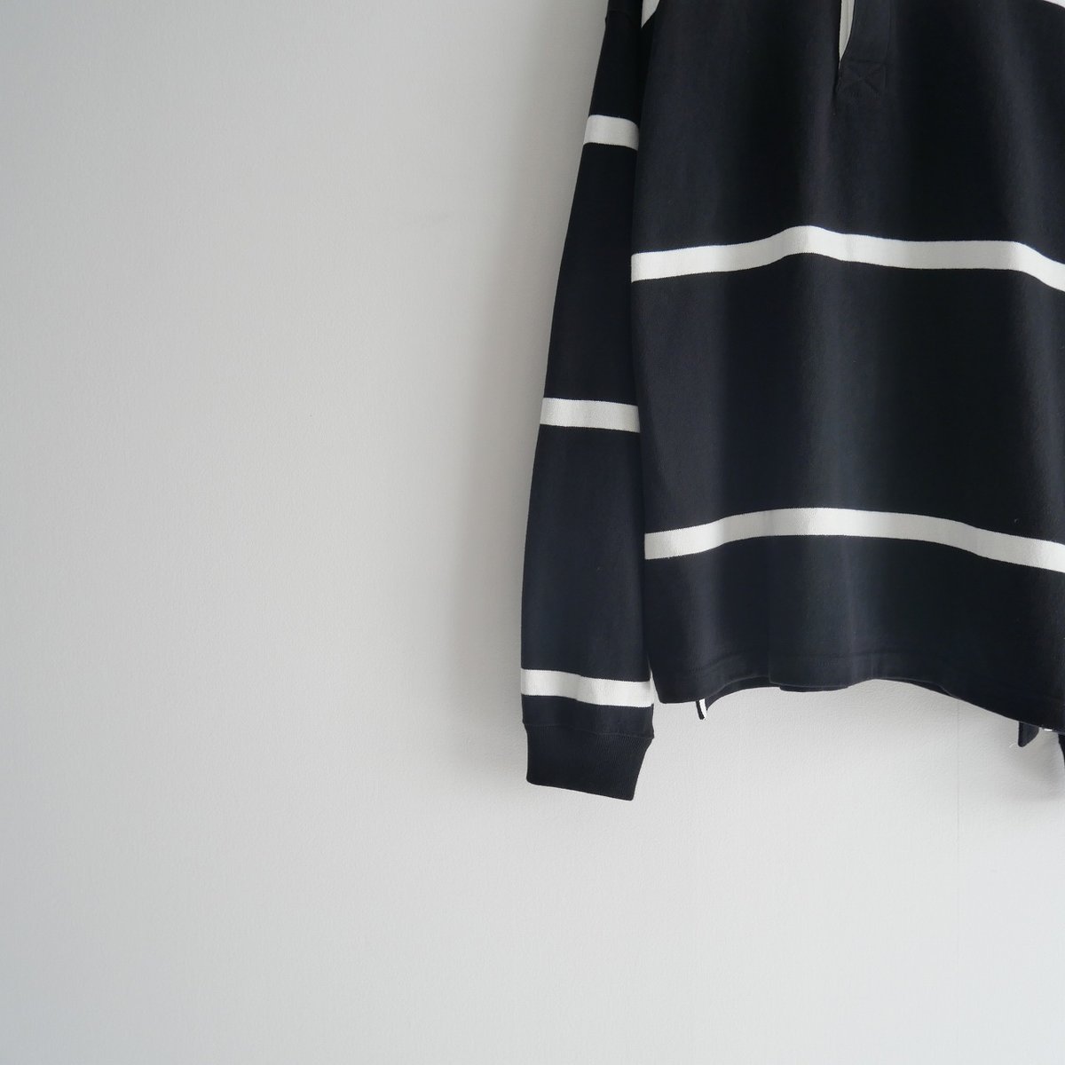 2023SS / AP STUDIO別注 / AMERICANA / ボーダーラグビーシャツ