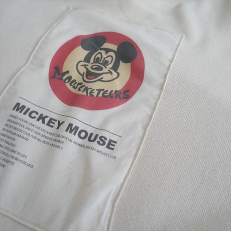 2023 / AMERI / Disney MICKEY TAG SWEAT TOP / 01320371340 / 2502-0053