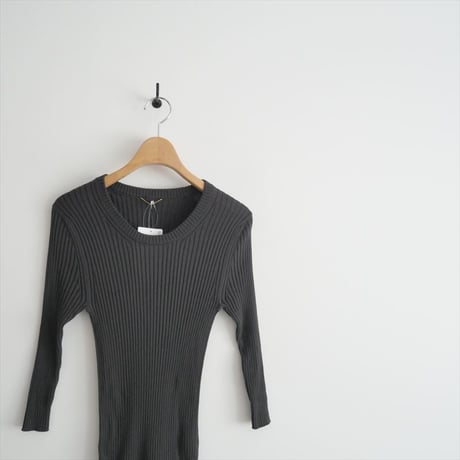 2025SS今季・人気完売品 / 未使用 / L'Appartement / COTTON RIB KNIT / 25080560310010 / 2506-1103