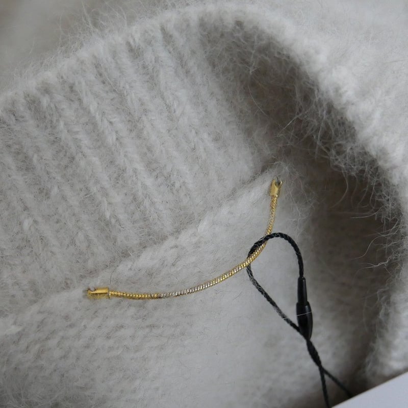 今季 L'Appartement Fox*Wool Knit ホワイト