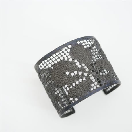 継続販売品 / 未使用 / MAISON RUBUS / recollection lace bangle (LL) / 2411-1287