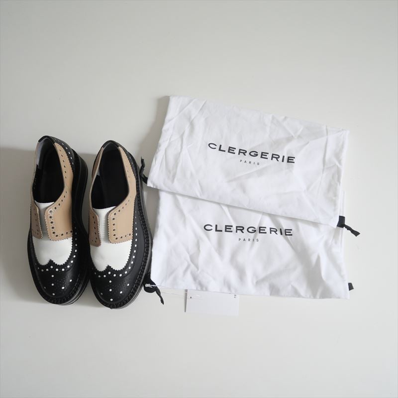 CLERGERIEクレジュリー BECKAウィングチップ コンビ 37 CLERGERIEクレジュリー BECKAウィングチップ コンビ 37 - メルカリ