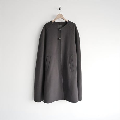 2023AW / NOBLE / リバーシブルビーバーケープコート / 23020240603030 / 2511-0908