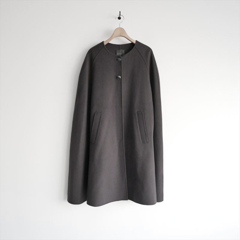 2023AW / NOBLE / リバーシブルビーバーケープコート / 23020240603