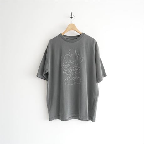 2025SS / 未使用 / FRAMeWORK購入品 / Johnbull / MICKEY MOUSE / Embroidery Tシャツ / 25070230009210 / 2602-0795