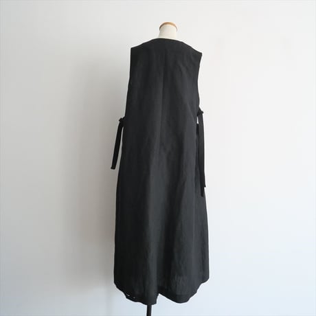 2024SS今季 / LENSE / Short ISOTOPE Vest 　Cotton Linen Oxford / 2404-0925