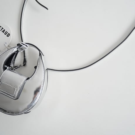 継続販売型 / 未使用 / STAUD / MICRO MOON BAG CHROME / 265-9351 / 2404-0193