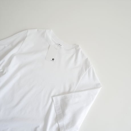 継続販売品・人気完売色 LOEFF / スビンコットン 5分袖 クルーネックTシャツ / 88176990035 2510-0277