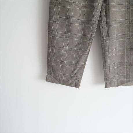 2022AW / 未使用 / DEUXIEME CLASSE購入品 / JOHNBULL / リラックスチェック パンツ / 22030510003530 / 2411-2104