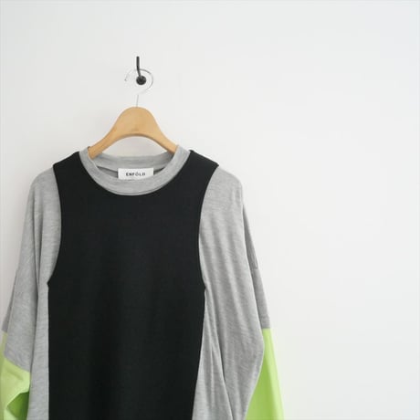 2023AW / 未使用 / ENFOLD / FAKE-LAYERED PULLOVER / 300GA280-1760 / 2508-0114